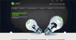 Desktop Screenshot of agytrade.com
